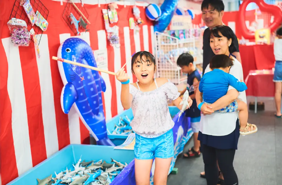 海底エリアの様子